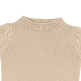 Donsje kasine merino wool sweater, soft sand