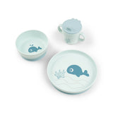 Done By Deer foodie dinner set wally, blue