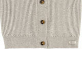 Donsje tjitske vest, white sand melange