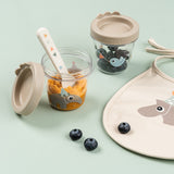 Done By Deer celebration set kutija za užinu, bež