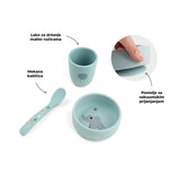 Done By Deer stick&stay first meal set celebration, blue