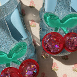 Konges Slojd lilo sandale, glitter blue