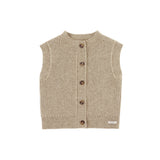 Donsje tjitske vest, sesame melange