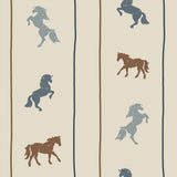 Dekornik tapeta delicate horses with stars