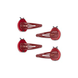 Konges Slojd hair clips ladybug, 4 kom