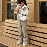 Donsje yven trousers, sesame melange