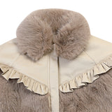 Donsje elsbeth jakna, sesame teddy