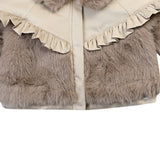 Donsje elsbeth jakna, sesame teddy