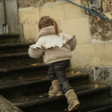 Donsje elsbeth jakna, sesame teddy