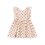 Konges Slojd cianna bow dress, amour rouge
