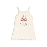 Konges Slojd famo strap dress ecru
