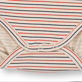 Konges Slojd basic short sleeved body,stripe tricolore petit