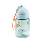 Done By Deer lunch & snack box w/straw bottle playground, blue