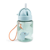 Done By Deer lunch & snack box w/straw bottle playground, blue