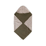 Maison D'ete towel, ivy garden/moss green