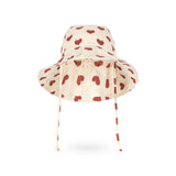 Konges Slojd cianna sun hat, amour rouge