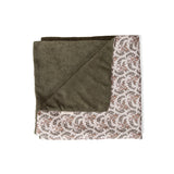 Maison D'ete beach towel, ivy garden/moss green