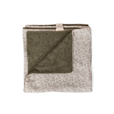 Maison D'ete beach towel, lucky garden/moss green