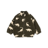 Konges Slojd teddy jakna, dino silhouette