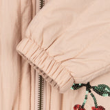 Konges Slojd jakna sequin bomber, cameo rose