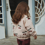 Konges Slojd jakna sequin bomber, cameo rose