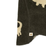 Konges Slojd tavi fleece balaclava, dino silhouette