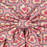 Konges Slojd evia long sleeve bow dress