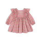 Konges Slojd evia long sleeve bow dress