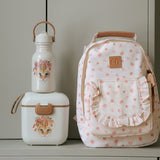 Elodie rosy bow leo lunch & snack box