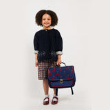 Caramel&cie velvet cherries satchel