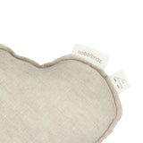 Nobodinoz cloud cushion L1N0 in washed French linen, greige