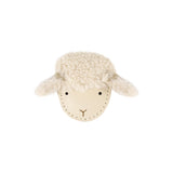 Donsje josy exclusive hair tie lammy, cream leather