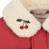 Konges Slojd alpi collar jacket, cardinal