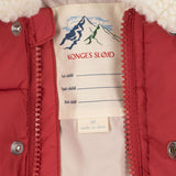 Konges Slojd alpi collar jacket, cardinal