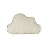 Nobodinoz cloud cushion L1N0 in washed French linen, greige