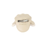 Donsje josy exclusive hairclip lammy, cream leather