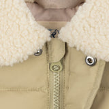 Konges Slojd alpi collar jacket, pale olive green