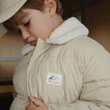 Konges Slojd alpi collar jacket, pale olive green