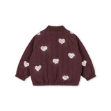 Konges Slojd juno sequin bomber jacket, decadent chocolate