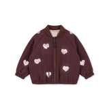 Konges Slojd juno sequin bomber jacket, decadent chocolate