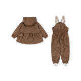 Konges Slojd rainy palme set, cherry dot marrone
