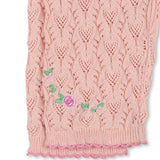 Konges Slojd rosier pletene pantalone, chintz rose