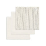 Konges Slojd 3 pack bellini muslin cloths, punto blu