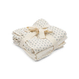 Konges Slojd 3 pack bellini muslin cloths, punto blu