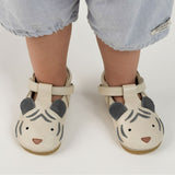 Donsje nehodajuće cipele tigar, cream leather