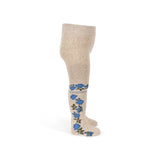 KONGES SLOJD 2 PACK JACQUARD TIGHTS AMARENA/TRAMONTO