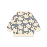 KONGES SLOJD LOUPY SWEATSHIRT, swan