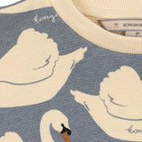 KONGES SLOJD LOUPY SWEATSHIRT, swan