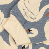KONGES SLOJD LOUPY SWEATSHIRT, swan