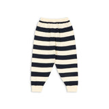KONGES SLOJD MANIS KNIT PANTS, navy stripe